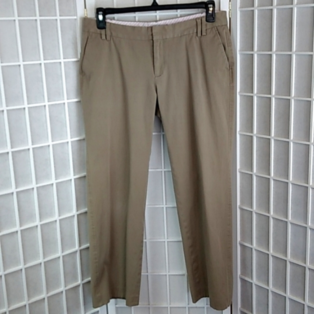 *Gap Straight Ankle Jeans - Gap Stretch – Tan‎ – Women Size 12 - Picture 4 of 13